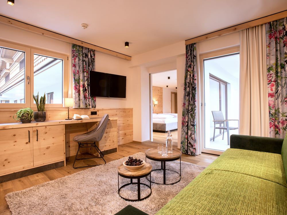 Suite mit Zirbenholz-Innenausbau
